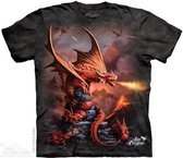 The Mountain Adult Unisex T-Shirt - Fire Dragon