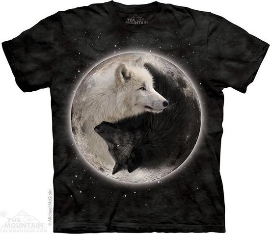 T-shirt Yin Yang Wolves