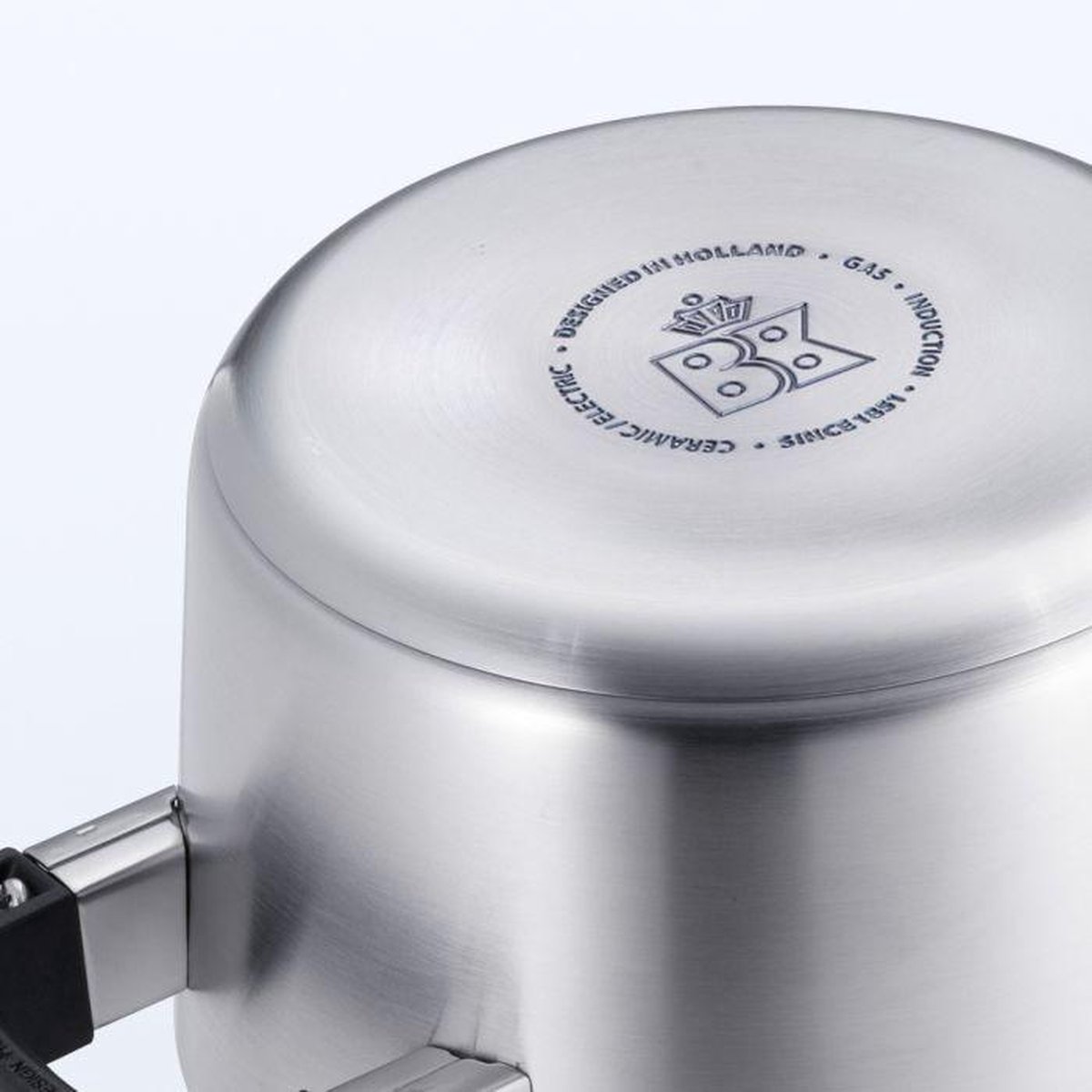 BK Conical Cool Pannenset - 5-delig - RVS geschikt voor alle warmtebronnen | bol.com