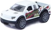 Lg-imports Truck Die Cast 8 Cm Wit