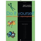 Do it Yourself Verjaardagskalender - met zwart binnenwerk