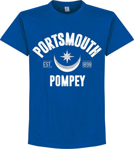 T-Shirt Portsmuth Established - Bleu - S
