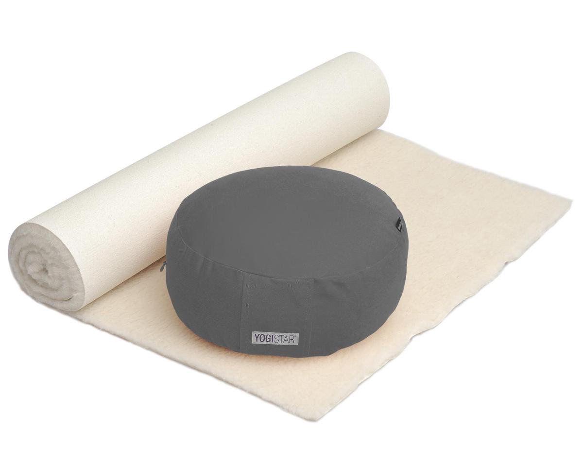 Yoga-Set Comfort Edition - Meditation natur 75 x 200 cm