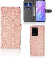 Portefeuille pour Samsung Galaxy S20 Ultra Coque Modèle Orange