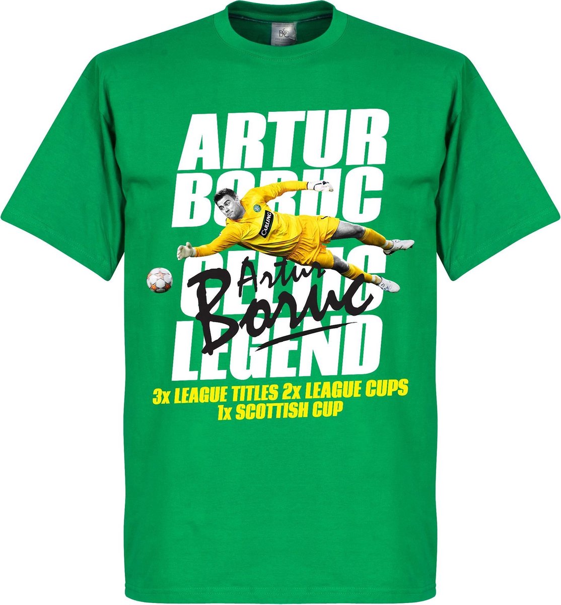 1114x1200.jpg Artur Boruc Legend T-Shirt - Groen - XS - Afbeelding 1