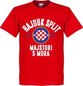 Hajduk Split Established T-Shirt - Rood - XS