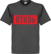 Retake RTK06 Bar T-Shirt - Donker Grijs - XL