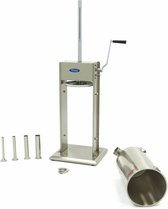 Bol.com Worstenvuller 15 Liter - Verticaal - RVS - met 4 Vulbuizen - 2 Snelheden - Worstmachine / Worstvuller - Maxima aanbieding Bol.com Worstenvuller 15 Liter - Verticaal - RVS - met 4 Vulbuizen - 2 Snelheden - Worstmachine / Worstvuller - Maxima aanbieding