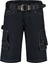 Tricorp Worker Canvas kort model - Workwear - 502006 - navy - Maat 44