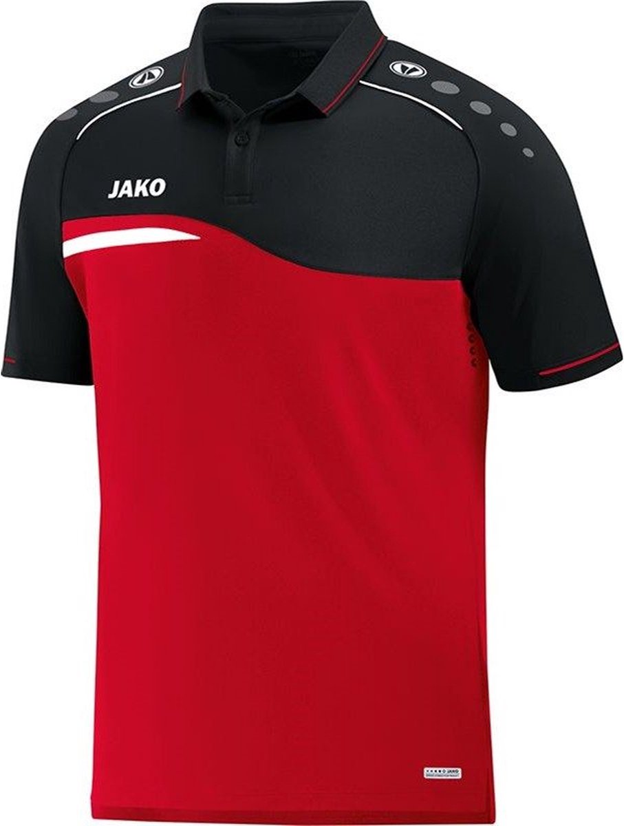 Jako Competition 2.0 Polo - Voetbalshirts - rood - 164
