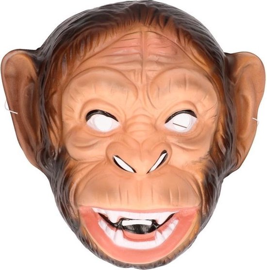 Plastic apen masker voor volwassenen | bol.com