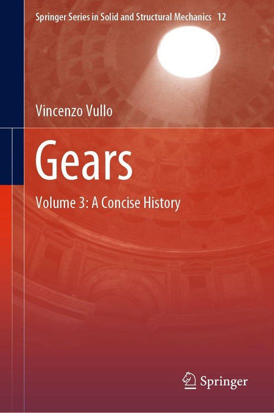 Springer Series in Solid and Structural Mechanics 12 - Gears - cover