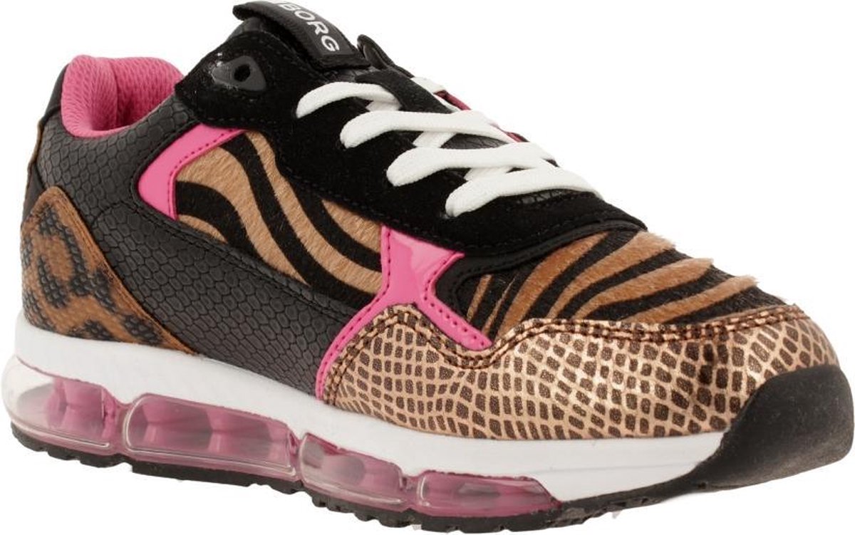 Bjorn Borg X500 Pon Leo K sneakers bruin - Maat 36 | bol.com