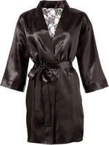Cottelli Collection - Kimono Met Kanten Achterkant S/M L/XL