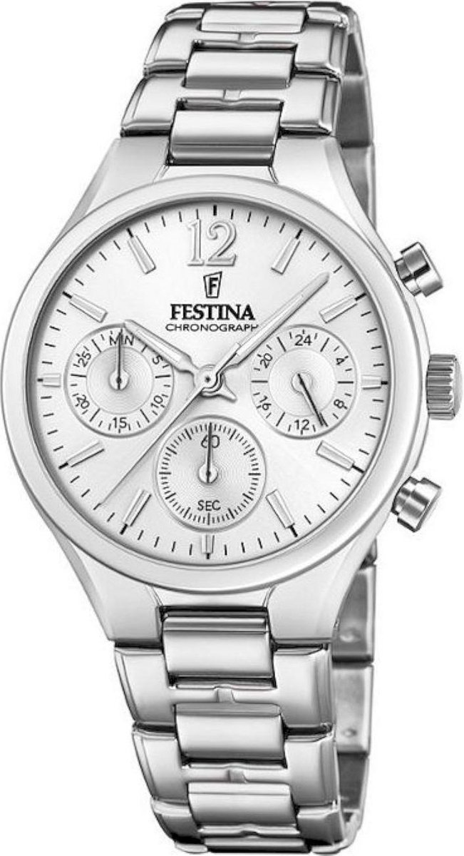 Festina Boyfriend Collection horloge - Zilverkleurig