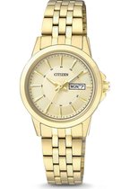 Citizen EQ0603-59PE - Horloge - Staal - Goudkleurig - Ø 28 mm