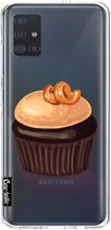 Casetastic Samsung Galaxy A51 (2020) Hoesje - Softcover Hoesje met Design - The Big Cupcake Print