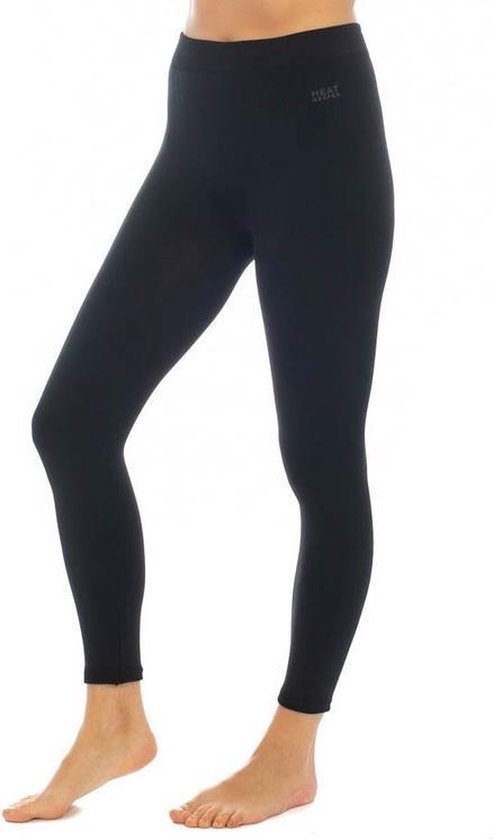 Thermo dameslegging zwart - Wintersport kleding - Thermokleding - Legging voor dames