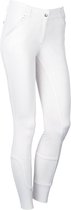 Harry's Horse Rijbroek EQS Moonstone Full Grip D44 wit