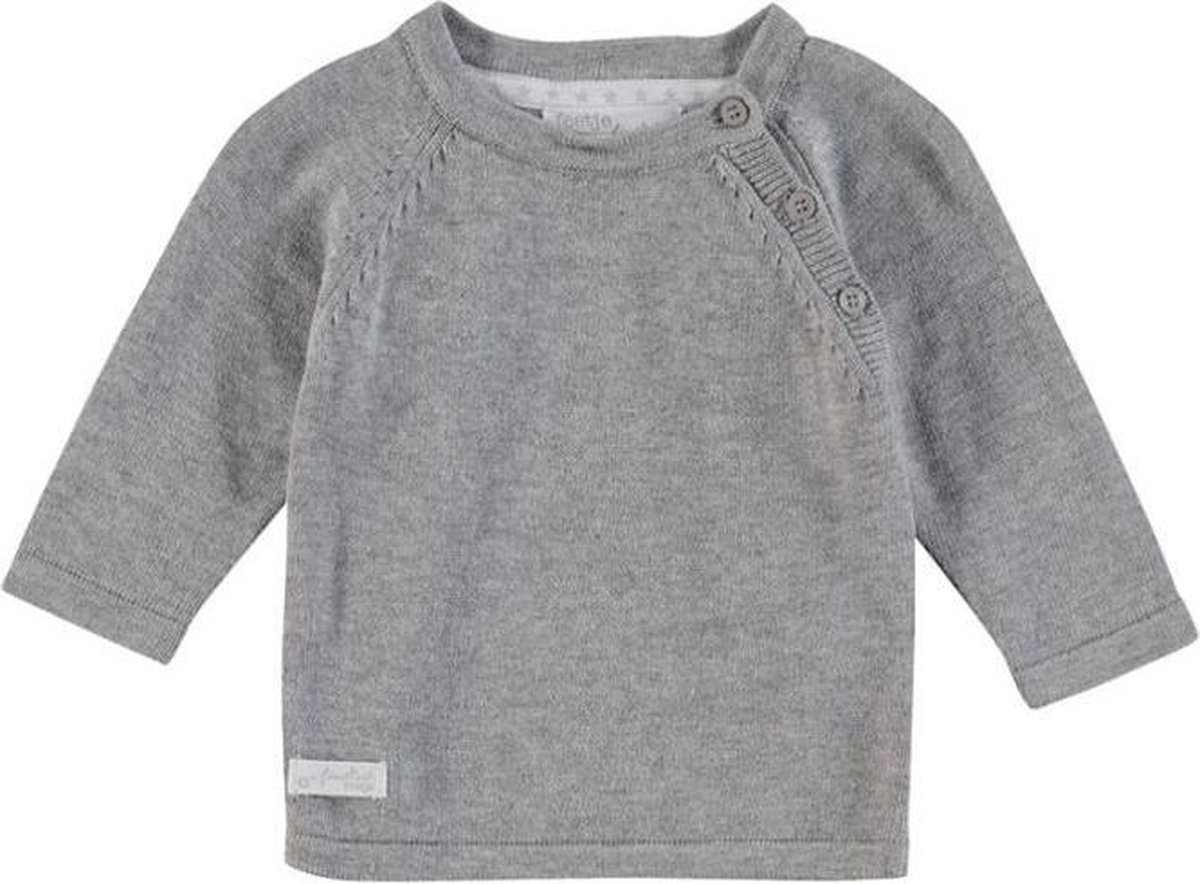 Feetje First Knit raglan uni sweater|Grijs|MT. 50