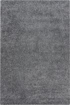 Hoogpolig vloerkleed Candy - antraciet - 120x170 cm