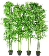 Bamboe kunstboom set van 4