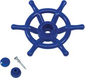KBT Speelgoed Stuurwiel Boot in Blauw - Accessoire voor Speelhuisje of speeltoestel - 35 cm