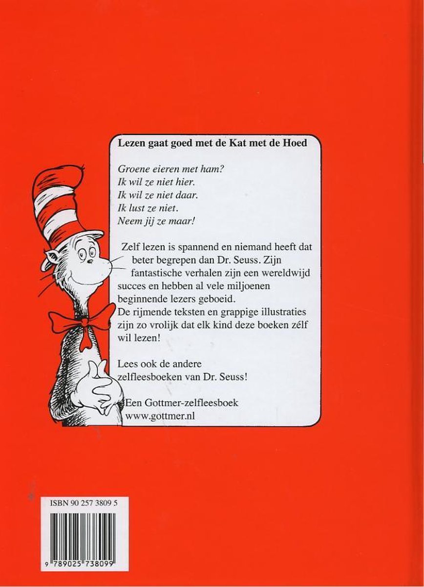 Groene eieren met ham - back cover