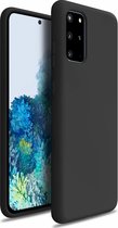 Silicone case Samsung Galaxy S20 Plus - zwart