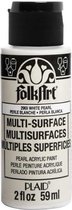Multi-surface Acrylverf - 2969 White Pearl - Folkart - 59 ml