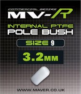 Maver MV-R Internal Pole Bush - Maat 9- 3.2mm - Wit