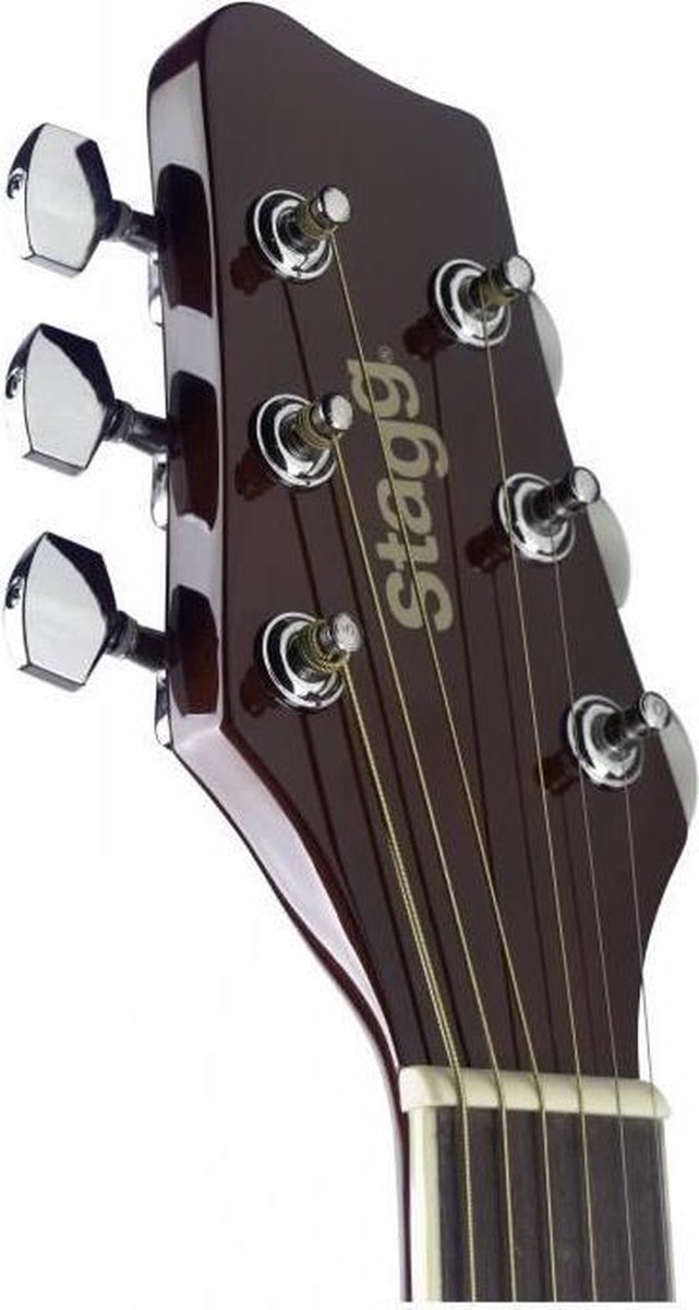 Opnieuw schieten Zijdelings ik ben ziek STAGG Folk gitaar SA20ACE NAT Electro Natural | bol.com