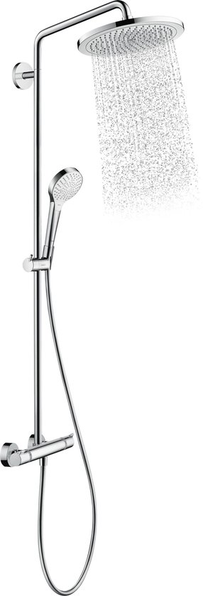 Hansgrohe Croma Select S showerpipe 280 1jet = Met Thermostaat - | bol.com