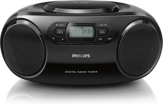 Philips AZB500B - Radio/CD-Speler - Zwart - Philips