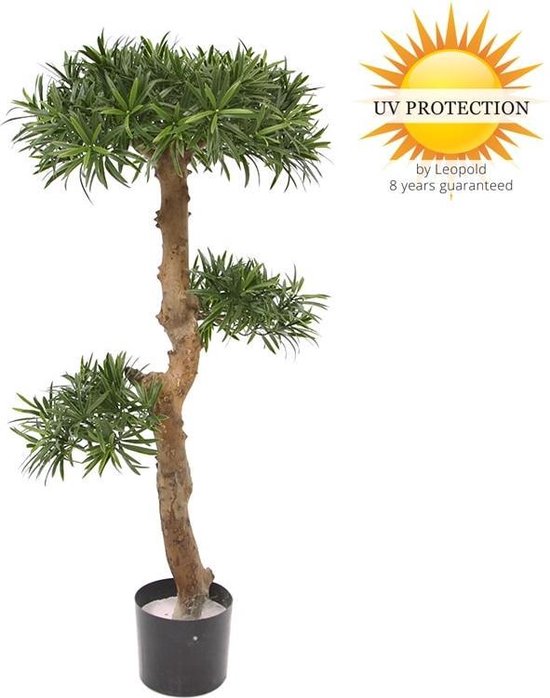 Kunst Podocarpus Bonsai 105 cm UV voor buiten