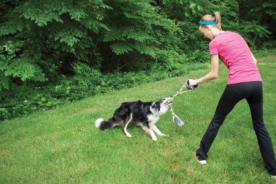 Robuuste en Stevige Hondentraining Bite Rag Tug Tugy met Hoge Taaiheid