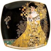 Goebel - Gustav Klimt | Decoratief bord Adele Bloch-Bauer | Porselein - 21cm - met echt goud