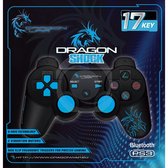 Dragon War Wireless PlayStation 3 Dragon Shock Bluetooth Controller - Zwart - PS3