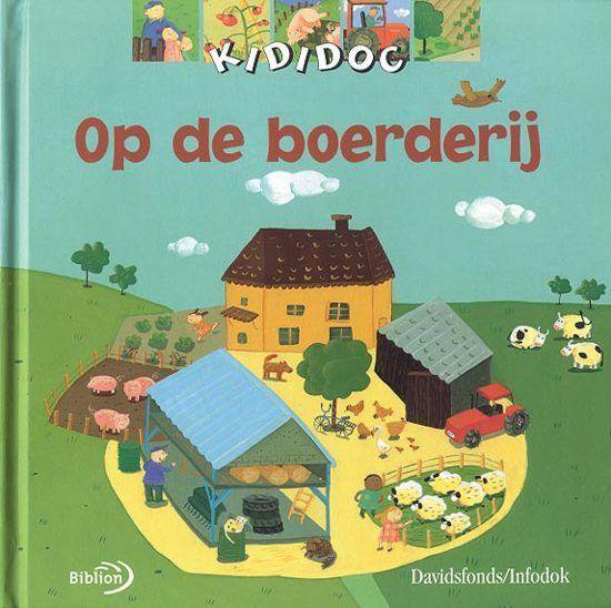 Cover van het boek 'Op de boerderij' van Anne-Sophie Baumann