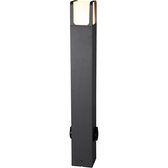 LED Tuinverlichting - Buitenlamp met Stopcontact - Trion Ibroly XL - Staand - 6W - Mat Zwart - Aluminium - BSE