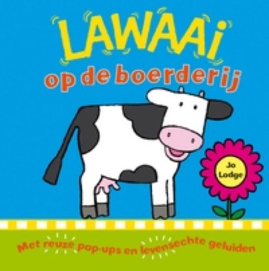 Cover van het boek 'Lawaai op de boerderij'