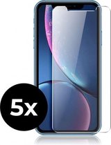 5x Tempered Glass screenprotector - iPhone XR