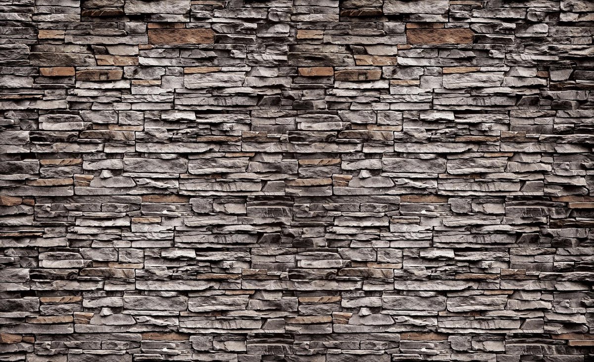 bol.com | Brown Photomural, wallcovering