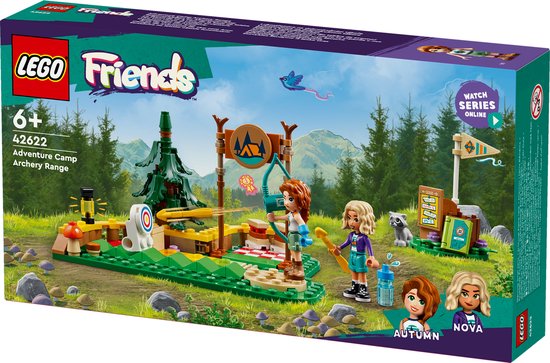 Terrain de tir à l'arc du camp d'aventure LEGO Friends 42622