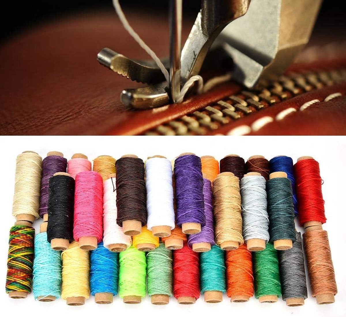 Washing Wire 36 Colours 50 Meters - Leather Handcraft DIY Tools Kit