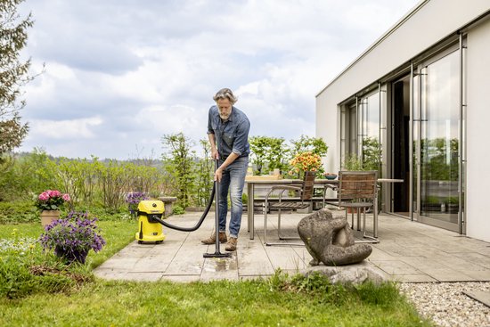 Kärcher WD 3 Alleszuiger - nat en droog vuil - 36V - incl. accu en lader