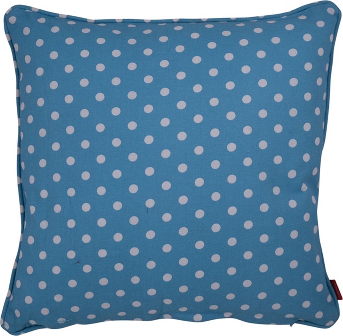 Linen & More Kussen Meggie Milky | 45 X 45 | Sierkussen Voor Woonkamer Of Slaapkamer Blauw