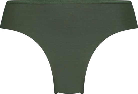 Hunkemöller Dames Lingerie Invisible brazilian Lace Back - Groen - maat M