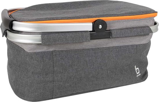 Bo-Camp - Koeltas - Koelmand - Grijs - Polyester - 26 Liter van Bo-Camp — afbeelding 4