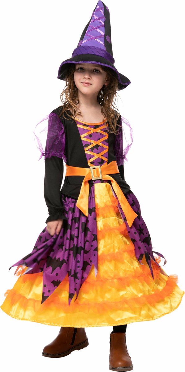 Halloween - Orange Witch – kinderkostuum